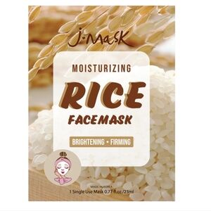 5 x 15$ Rice Moisturizing Face‎ Mask